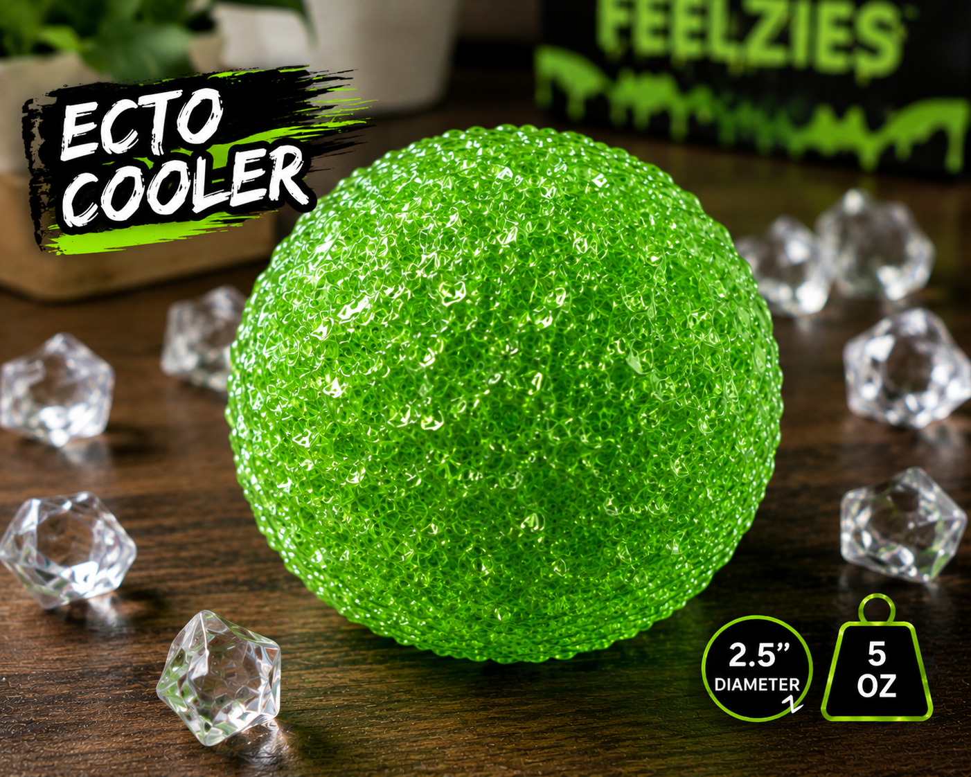 FEELZiES™ Icy Crunch Squishy™ featuring CrunchCore™ Filling