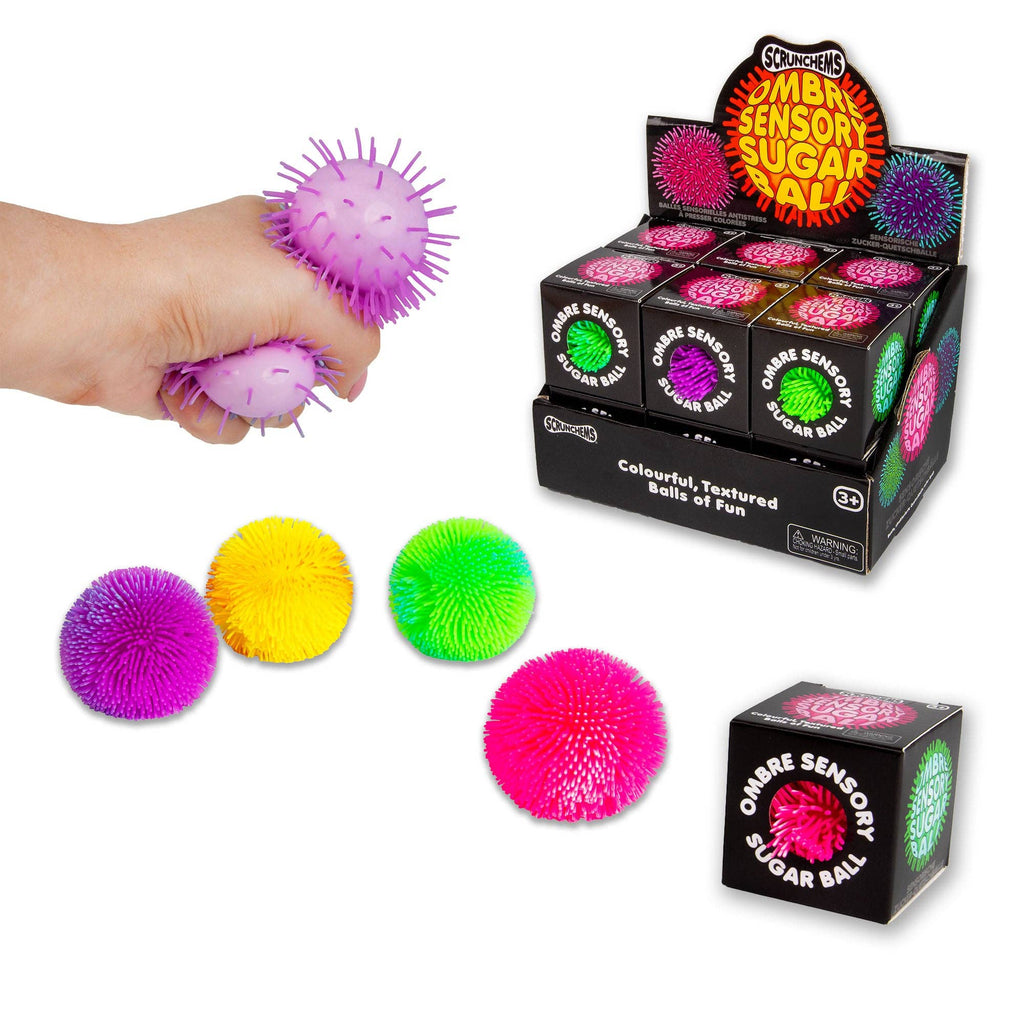 Scrunchems® Ombre Sensory Sugar Ball Squishy Fidget Toy 1pc