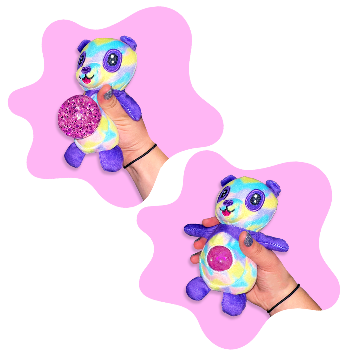 Belly Popz Squeeze Plush Stress Toy Assortment - 12/Display