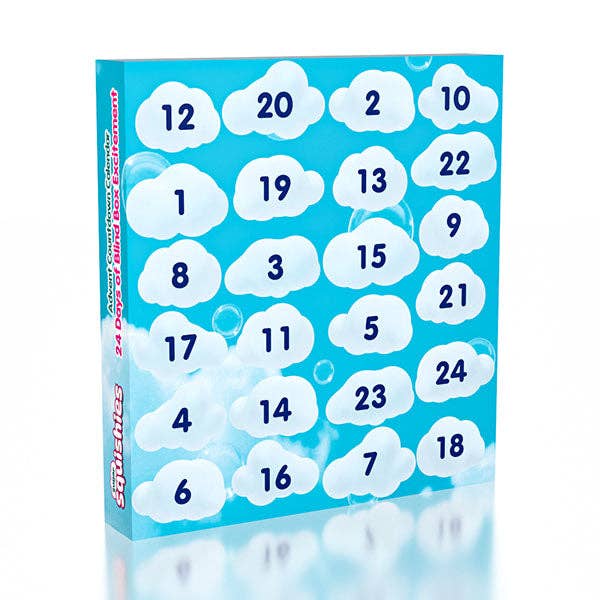 Sugar Squishies® Mini Maltose Fidget Toys 24-Day Advent Countdown Calendar (24pc)