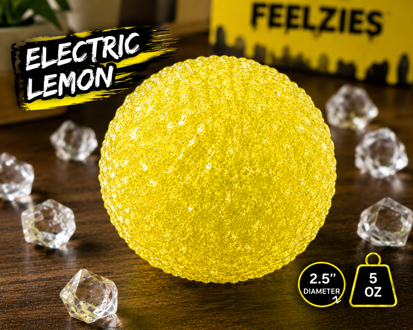 FEELZiES™ Icy Crunch Squishy™ featuring CrunchCore™ Filling