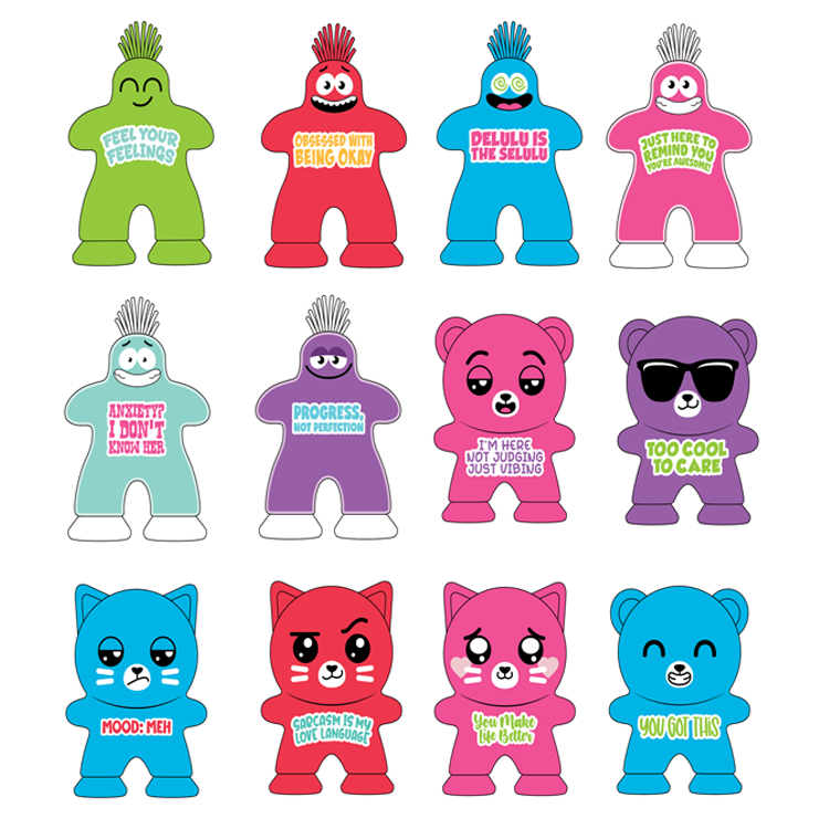 So Much Fun! Suction Cup Squishy Pals Boxed - 12/Display