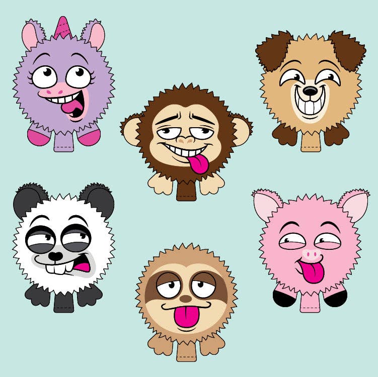 Floofy Cushions Plush Whoopee Cushion Assortment - 6/Display