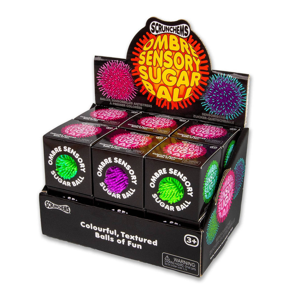 Scrunchems® Ombre Sensory Sugar Ball Squishy Fidget Toy 1pc